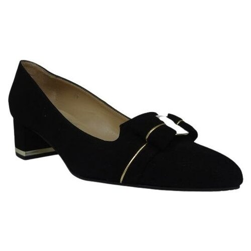 Туфли Luiza Belly женские Kiosko черные из натуральной замши, размер 37