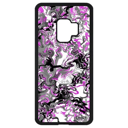 фото Красивый чехол на телефон // galaxy s9 // "мраморный фон" волны мотив, utaupia, розовый