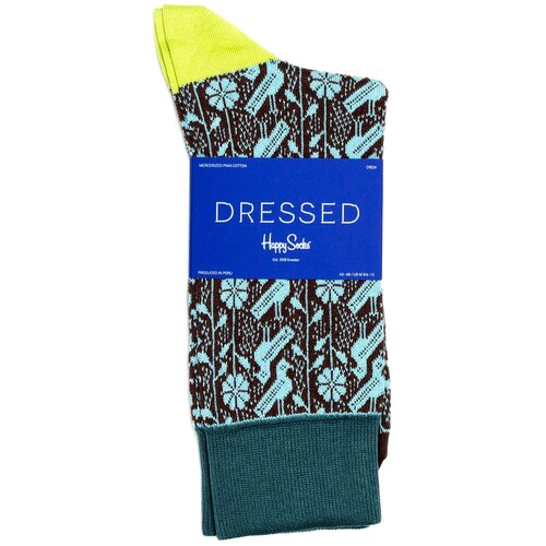 фото Мужские носки для делового костюма с узором из птиц 43-46 happy socks