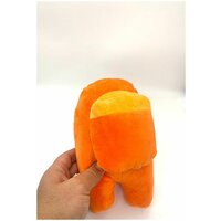 Мягкая плюшевая игрушка Амонг ас (Among us) 20 см Оранжевый