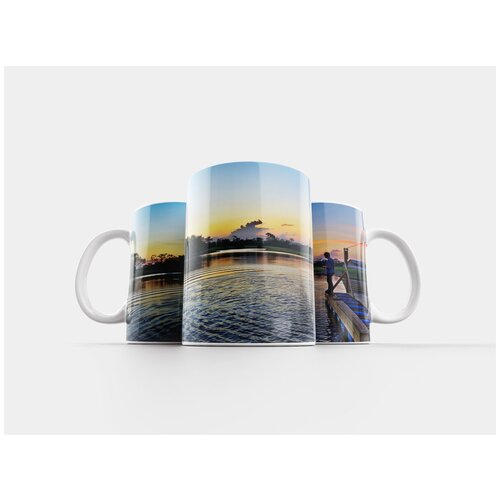 фото Кружка "вода, природа, озеро" 320 мл lotsprints