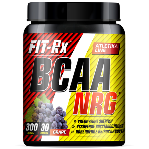 комплекс со вкусом ананаса fit rx bcaa electro 300 гр BCAA FIT-Rx NRG BCAA, виноград, 300 гр.