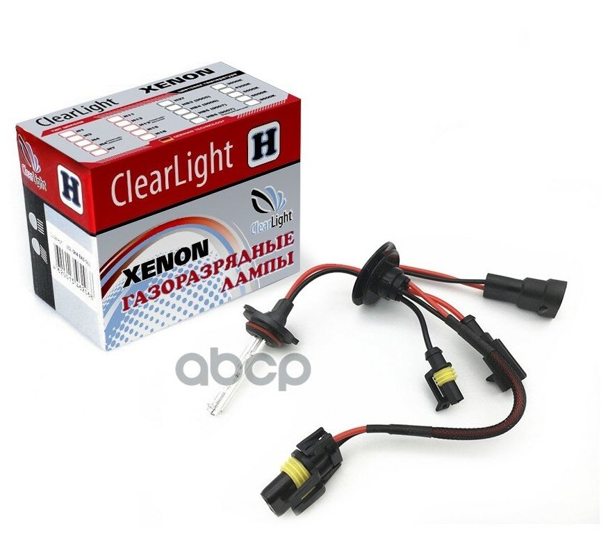 Лампа автомобильная ксеноновая Clearlight - H4 - 5000K