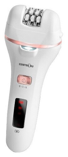 Эпилятор / CENTEK CT-2195 / 3 в 1 / эпилятор, педикюр, бритьё / 5 Вт / белый