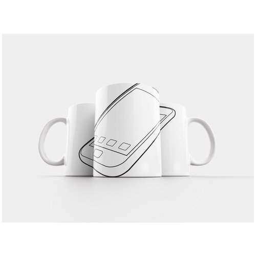 фото Кружка "мобильный телефон, планшет, мобильный" 320 мл lotsprints