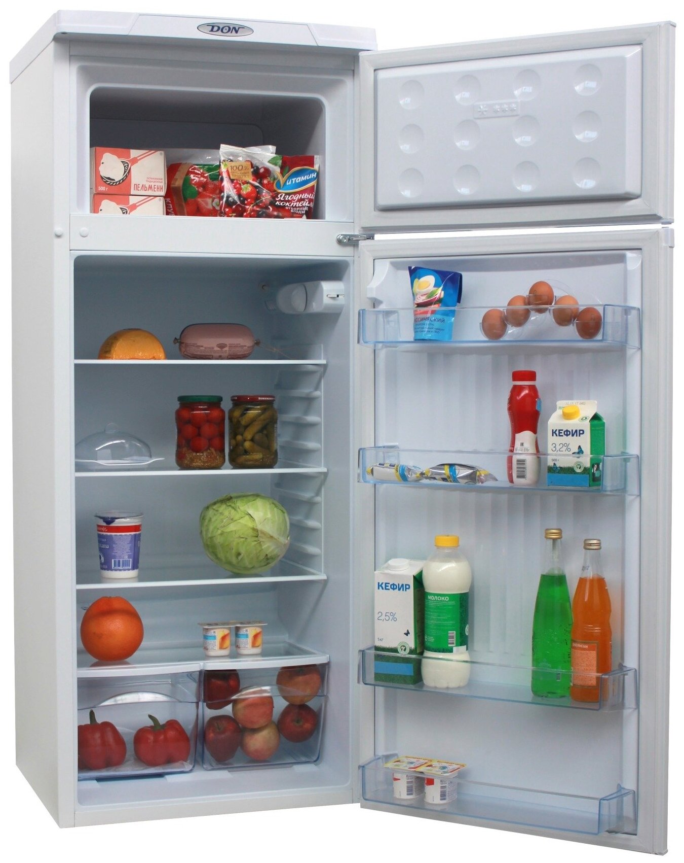Холодильник DON R-216 B белый - фотография № 3