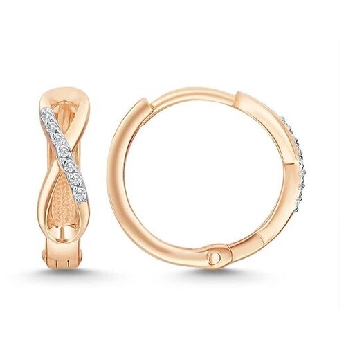 Золотые серьги 