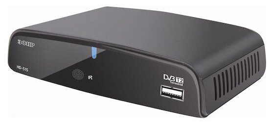 Ресивер DVB-T2 Сигнал Эфир HD-515 черный