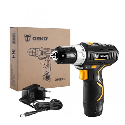 Аккумуляторная дрель-шуруповёрт Deko 063-4146 296000₽