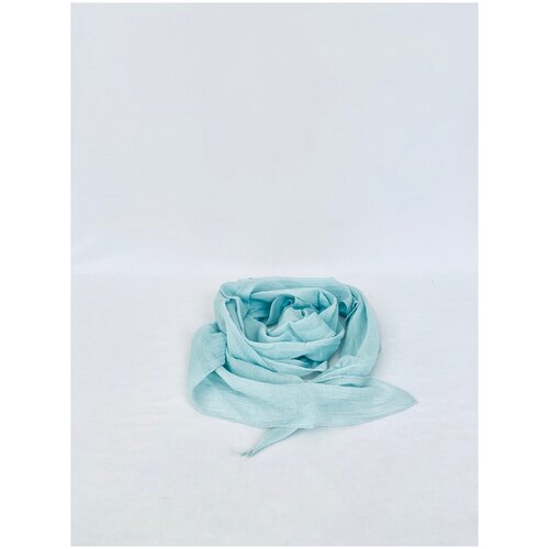 Шарф KIKKA MIA,150х70 см, голубой шарф kikka mia 150х70 см серый голубой