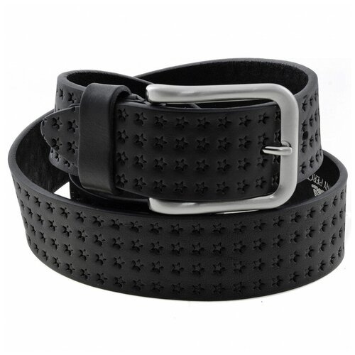 фото Мужской кожаный ремень tony perotti 291/40/1-125 черный