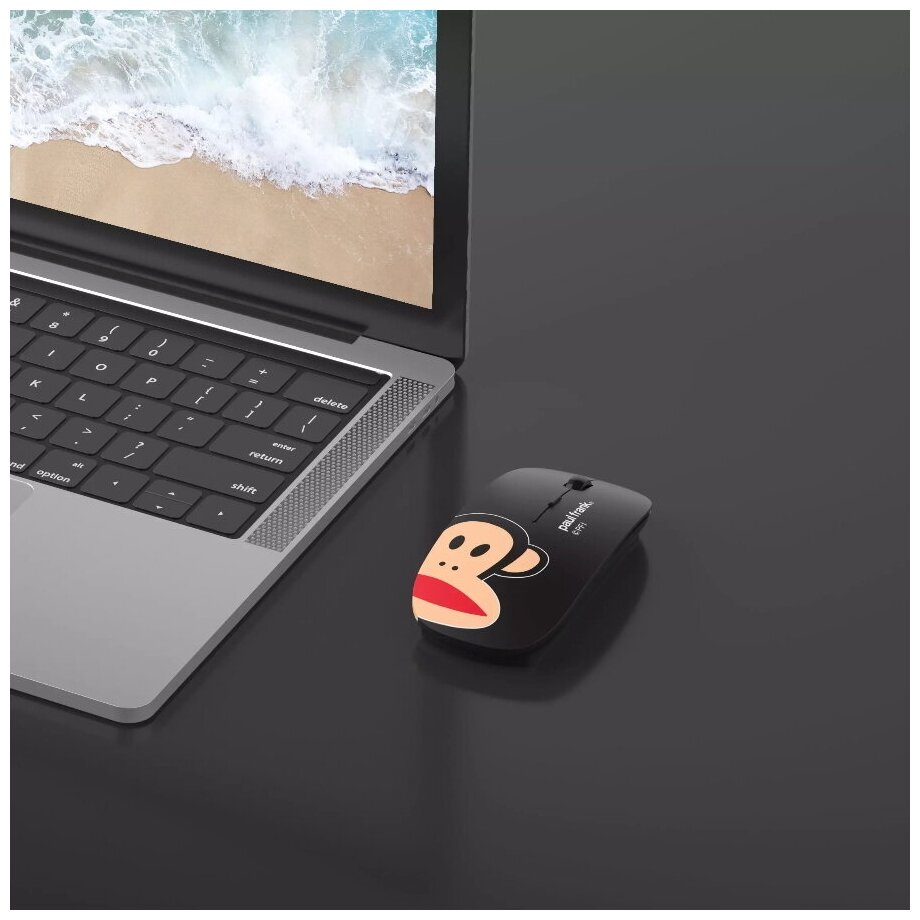 Мышь беспроводная WIWU Paul Frank 2.4G Wireless Mouse WM102 Black