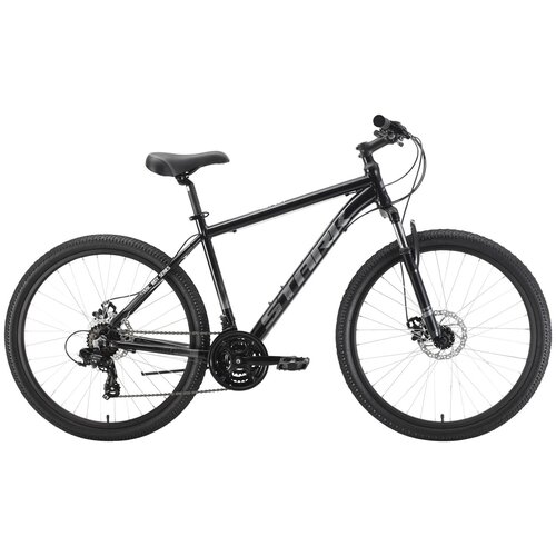 Велосипед Stark22 Indy 261 D Shimano черныйсерый 18 2254000₽