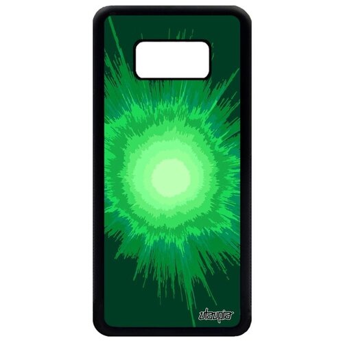 фото Защитный чехол на телефон // galaxy s8 // "большой взрыв" волны поток, utaupia, зеленый