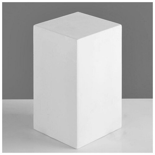 Мастерская Экорше Геометрическая фигура, призма 4-гранная «Мастерская Экорше», 20 см (гипсовая) геометрическая фигура призма 3 гранная 20 см гипсовая