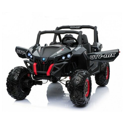 Электромобиль BRP Maverick 2000 (XMX 603) 4WD (Черный глянец + Карбон / Без монитора)