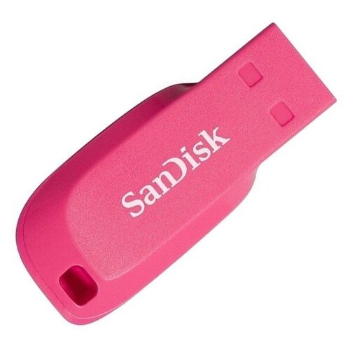 Флеш-драйв 16GB SanDisk CZ50 Cruzer Blade, USB 2.0, Pink (SDCZ50C-016G-B35PE)