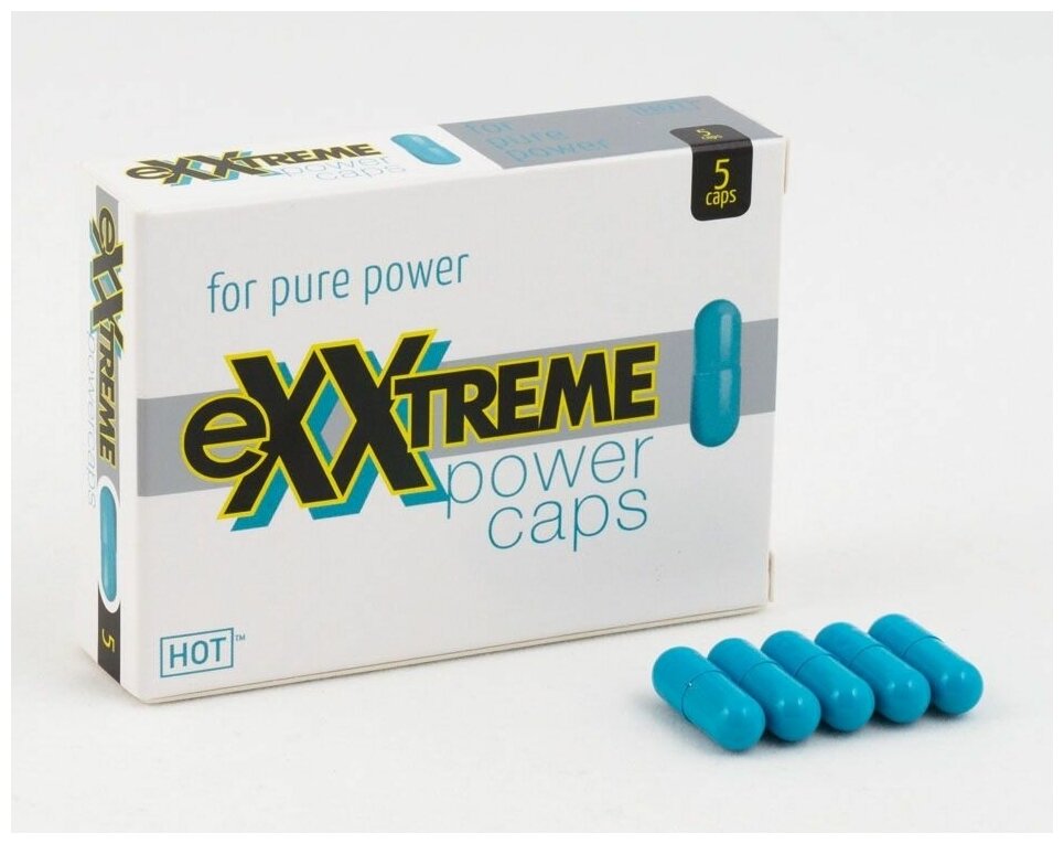 БАД для мужчин eXXtreme power caps men - 5 капсул (580 мг