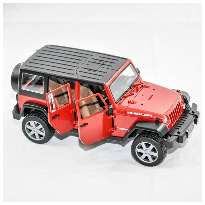 Внедорожник Bruder Jeep Wrangler Unlimited Rubicon Bruder - фото №15