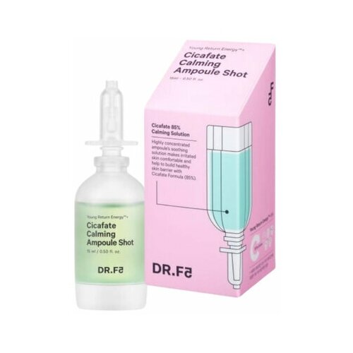 Ампула-шот для проблемной кожи DR. F5 Cicafate caiming ampoule shot, с Хауттюйния и Розмарином, 15мл. 