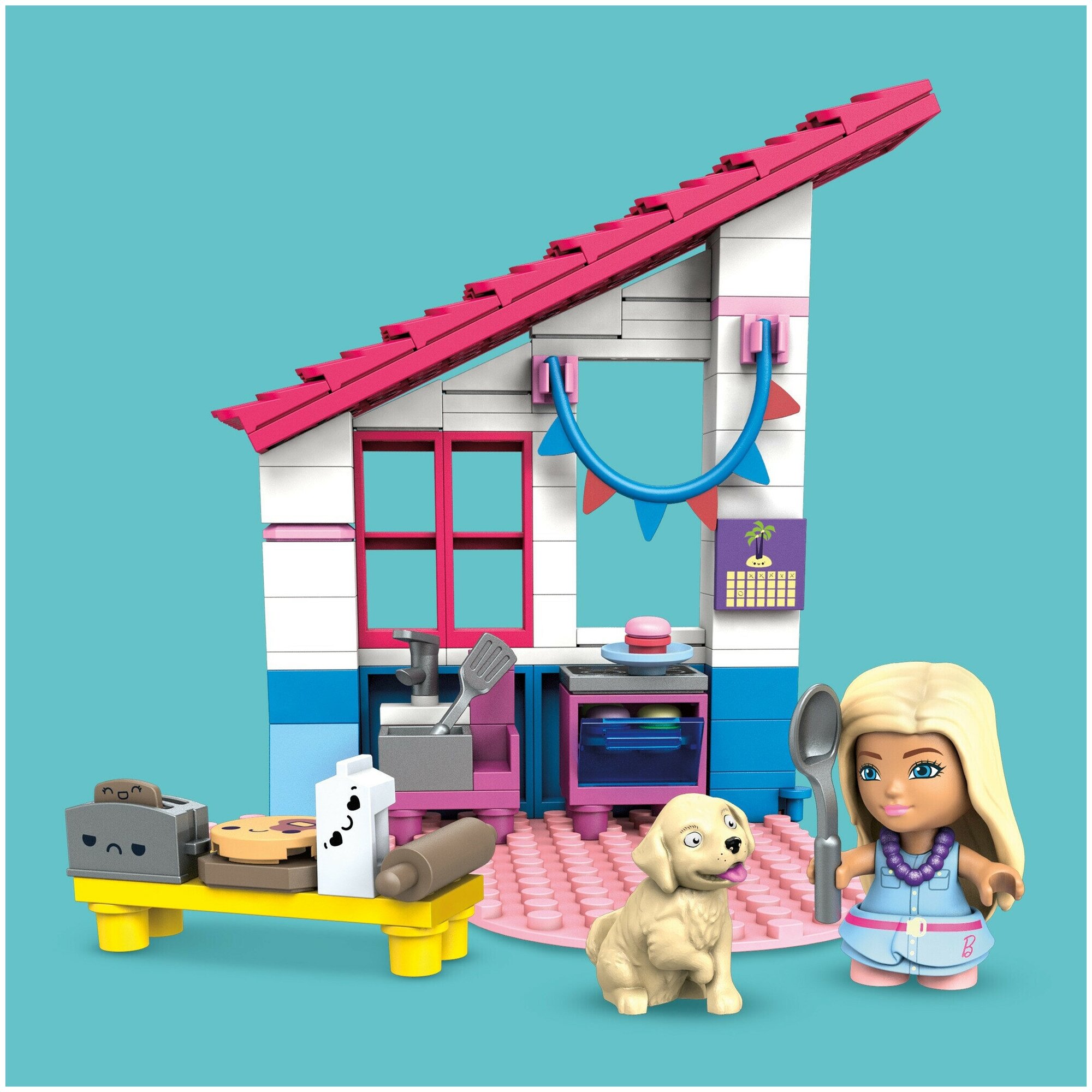 Конструктор Mega Construx Barbie Домик мечты - фото №16