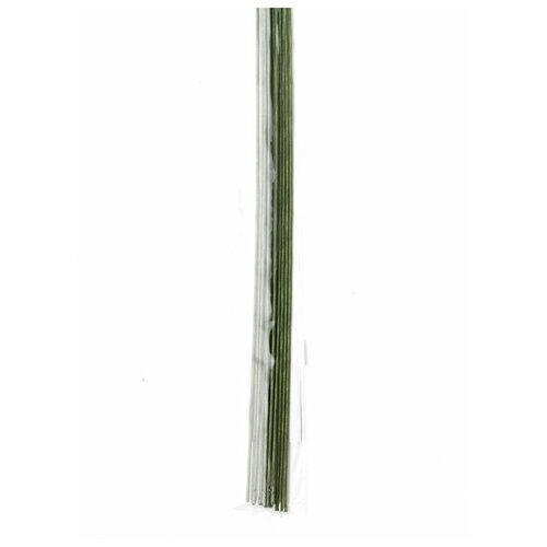 Проволока для рукоделия 1.2мм, 40см., 12шт., FIW-1.2, Fiorico, №01 зеленый