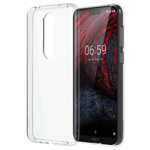 фото Чехол накладка nokia cc-132 clear для nokia 3.2