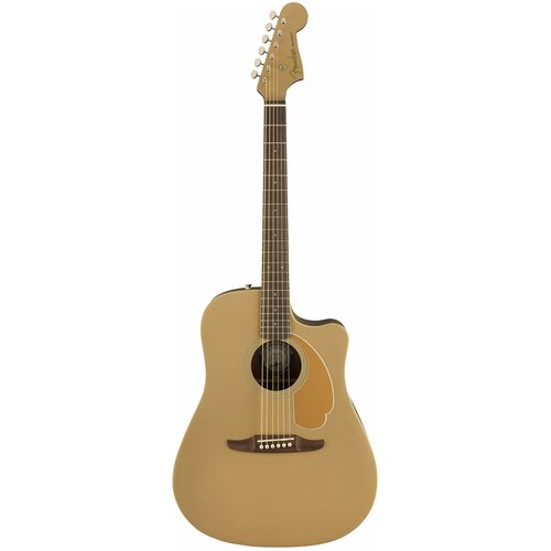 Fender Redondo Player Bronze Satin WN электроакустическая гитара, цвет бронзовый медиатор 0 96 мм жесткий цвет красный fender 346 dura tone 96 12 pk frd