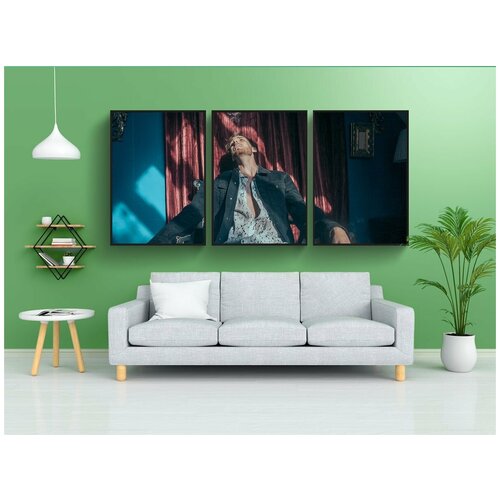 фото Набор модулных постеров для интерьера "люди, человек, расточитель" 60x90 см. в тубусе, без рамки lotsprints