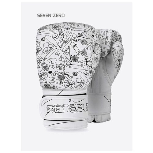 Боксерские перчатки Sanabul Seven Zero White 14 OZ