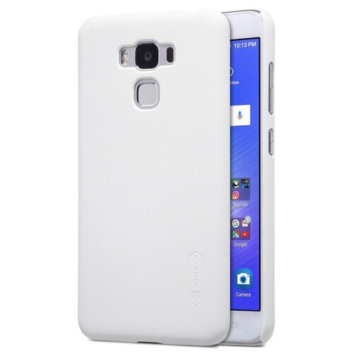 фото Чехол-накладка nillkin super frosted для смартфона asus zenfone 3 max zc553kl, пластик, white, белый f-hc as-zc553kl white