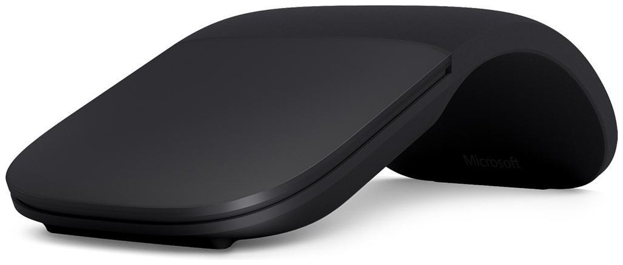 Беспроводная компактная мышь Microsoft Arc Mouse, black