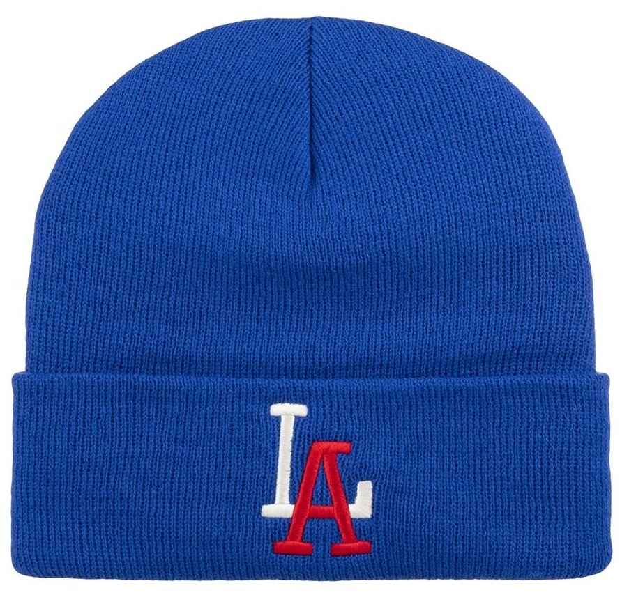 Шапка с отворотом AMERICAN NEEDLE 21019A-LOS Los Angeles Angels Cuffed Knit MILB 