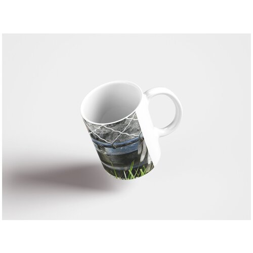 фото Кружка "обезьяна, рука, зоопарк 320 мл. белая lotsprints