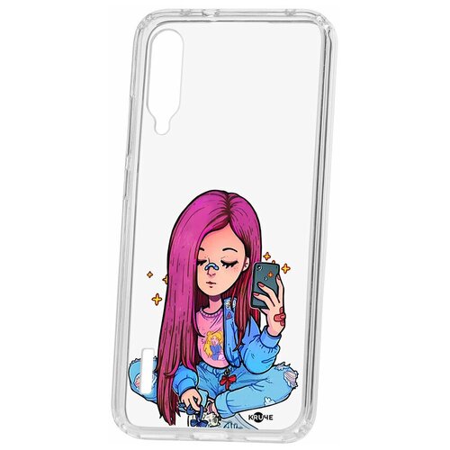 фото Чехол на xiaomi mi a3 / cc9e kruche print pink hair / чехол для xiaomi / чехол с рисунком / чехол с принтом / чехол для ксяоми / чехол для хаоми / бампер на сяоми / чехол накладка для ксяоми / противоударная накладка для xiaomi redmi mi / защита для redmi / защита на mi / cиликоновый чехол для xiaomi redmi / пластиковый чехол на ксиаоми / защитный чехол для хаоми / чехольчик / защита телефона / ударопрочный чехол кruче