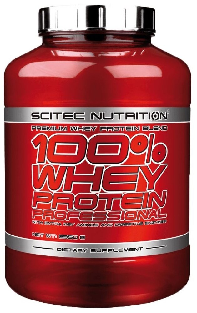 Протеин сывороточный Scitec Nutrition 100% Whey Protein Professional фисташка-миндаль 2350 гр