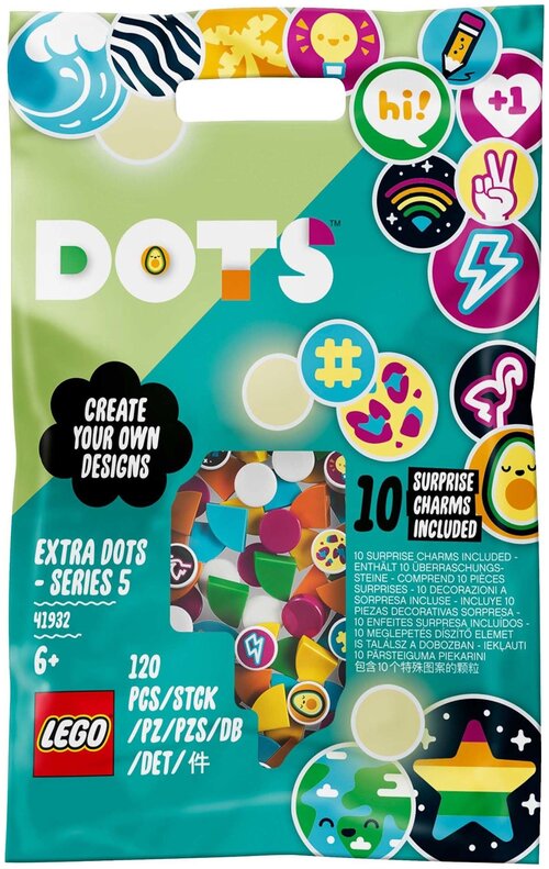 Конструктор LEGO Dots 41932 Тайлы серия 5, 120 дет.