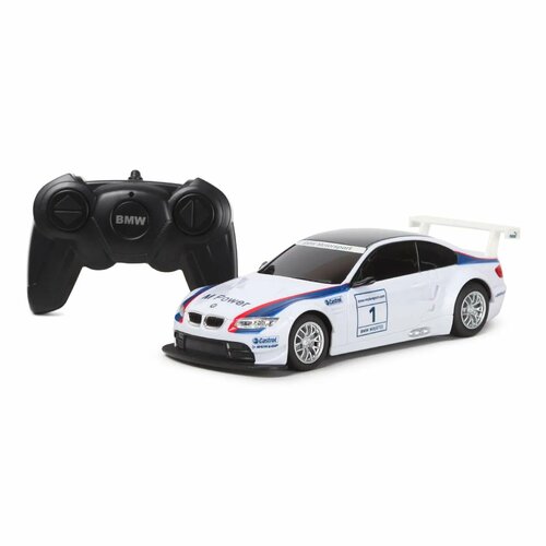 Машина Rastar РУ 1:24 BMW M3 Белая 48300 rastar радиоуправляемая модель bmw 6s цвет черный