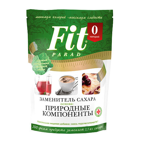 Fit Parad, Сахарозаменитель № 7, 500 грамм