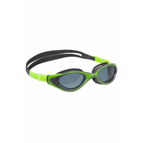 Очки для плавания MAD WAVE Automatic Junior Flame, green/grey очки для плавания mad wave autosplash junior blue