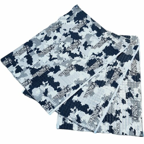 Виброизоляционный самоклеящийся мастичный материал, виброизоляция, шумоизоляция Стандарт PROFI Noise Control 2*500*700мм - 4шт