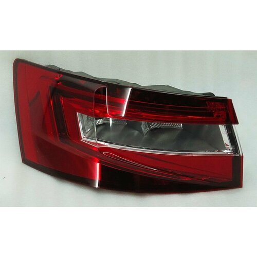 Фонарь левый задний Шкода Суперб 2015-, Skoda Superb левый задний DEPO 665-1937L-UE