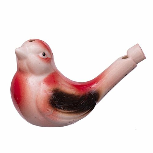 Керамическая свистулька Снегирь 2 штуки 6 х 5 см 450₽