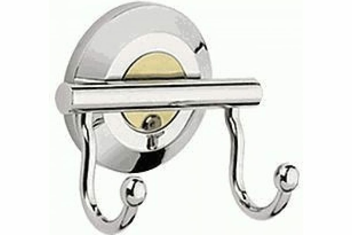 Планка LEDEME L204-2 двойная крепление шурупами хромированная глянцевая металл