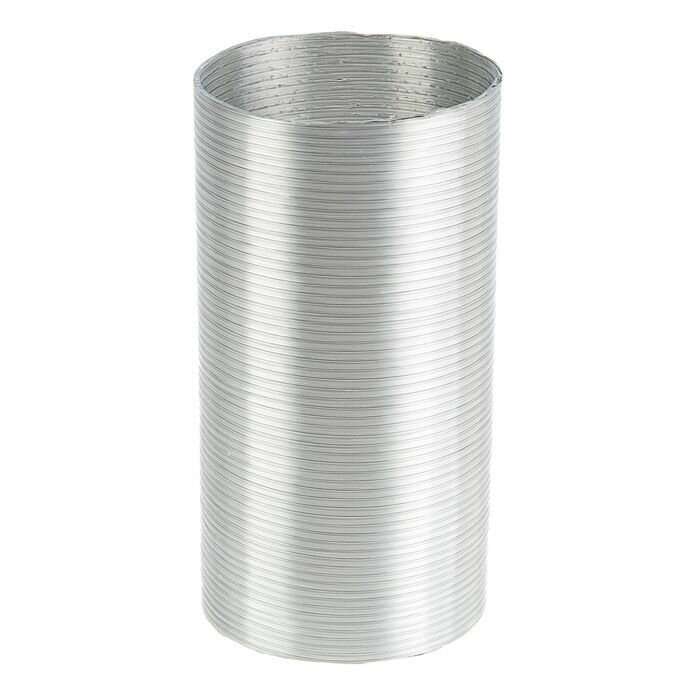 фото Воздуховод гофрированный "Алювент", d=250 мм, раздвижной до 3 м, алюминиевый