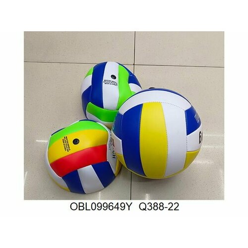 Мяч волейбольный размер 5 260 г 3 цвета Q388-22 505₽