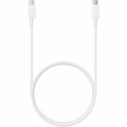 Зарядное устройство Samsung Cable USB-C на USB-C, 5А, 1м, белый