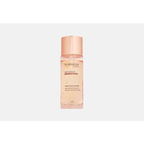 Вода для сияния и гладкости кожи лица Bio Essence GOLD ROSE / объём 30 мл вода для сияния и гладкости кожи лица bio essence gold rose 30 мл