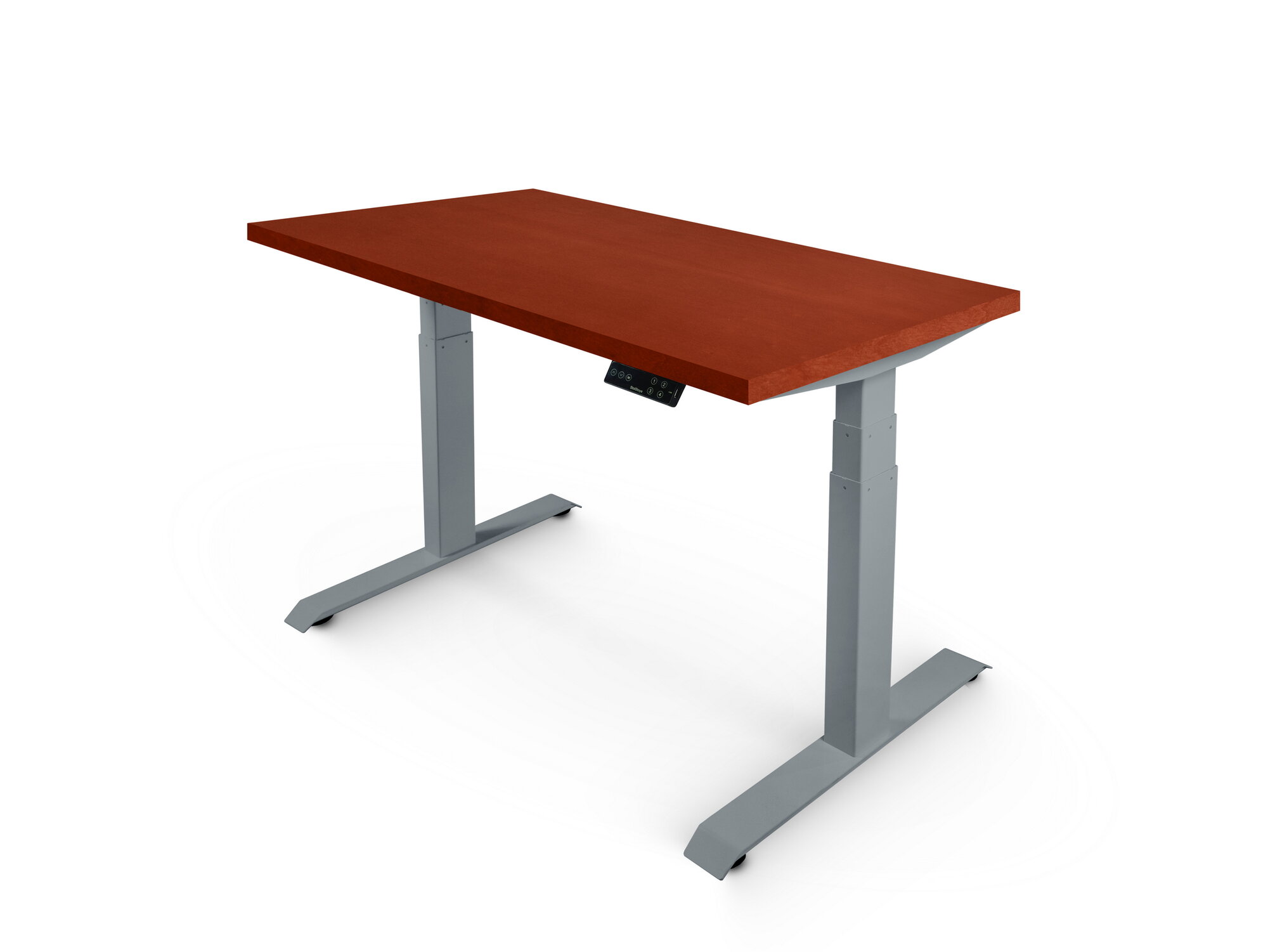 StolStoya Стол компьютерный с электроприводом титан 140*70 SE370SKD14070 — фото 1