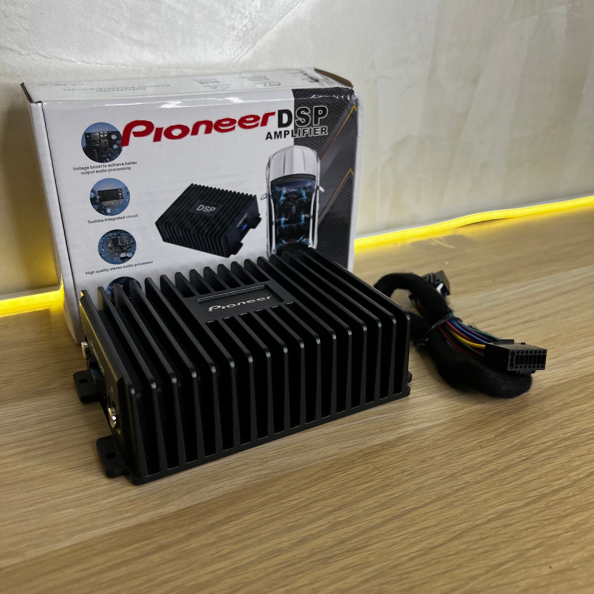 Усилитель для android магнитол автомобильный DSP Pioneer